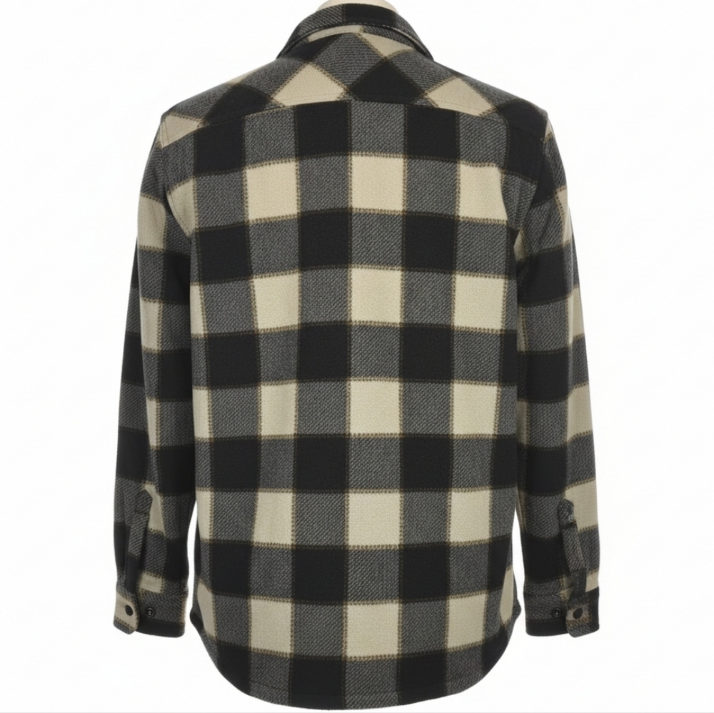 Lifted Research Group LRG Plaid Fleece Shirt Jacket – Size L - Picture 2 of 10